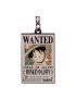 One Piece Keychain Wanted Luffy 
