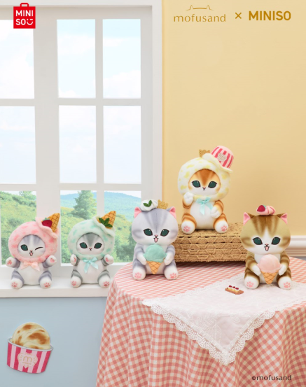 [海外限定]モフサンドグッズ全10品　by MINISO Discover the Mofusand Collection at MINISO UK | Cute Cat Gifts